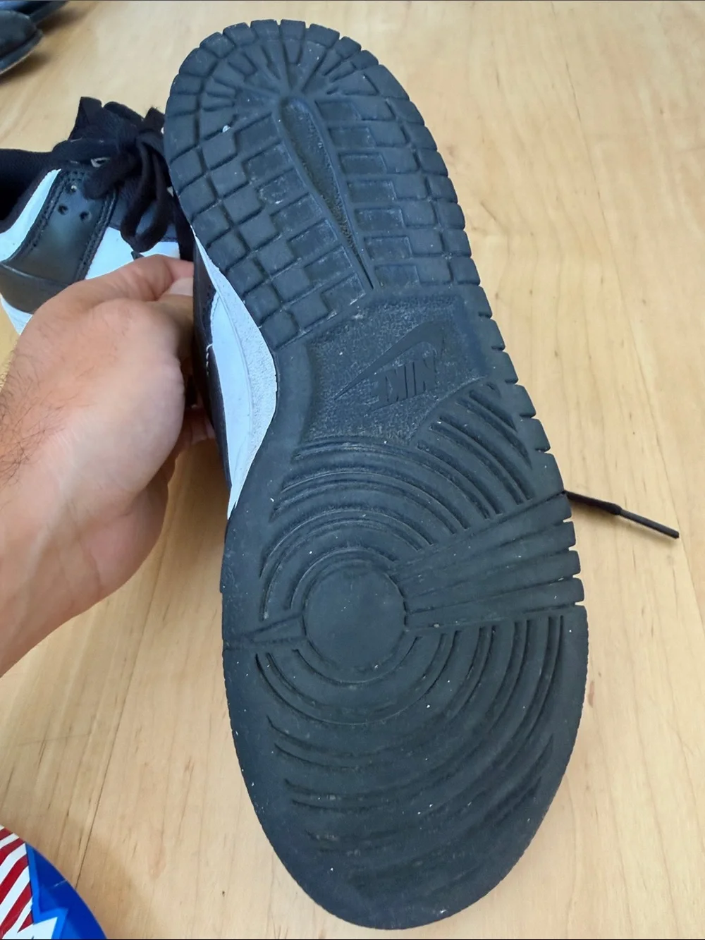 Nike Dunk Black and White Low-Top Sneakers